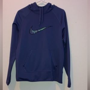 Purple Nike Dry Fit Hoodie